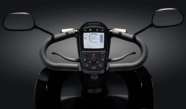 Le guidon ovale de scooter PMR Life & Mobility Presto